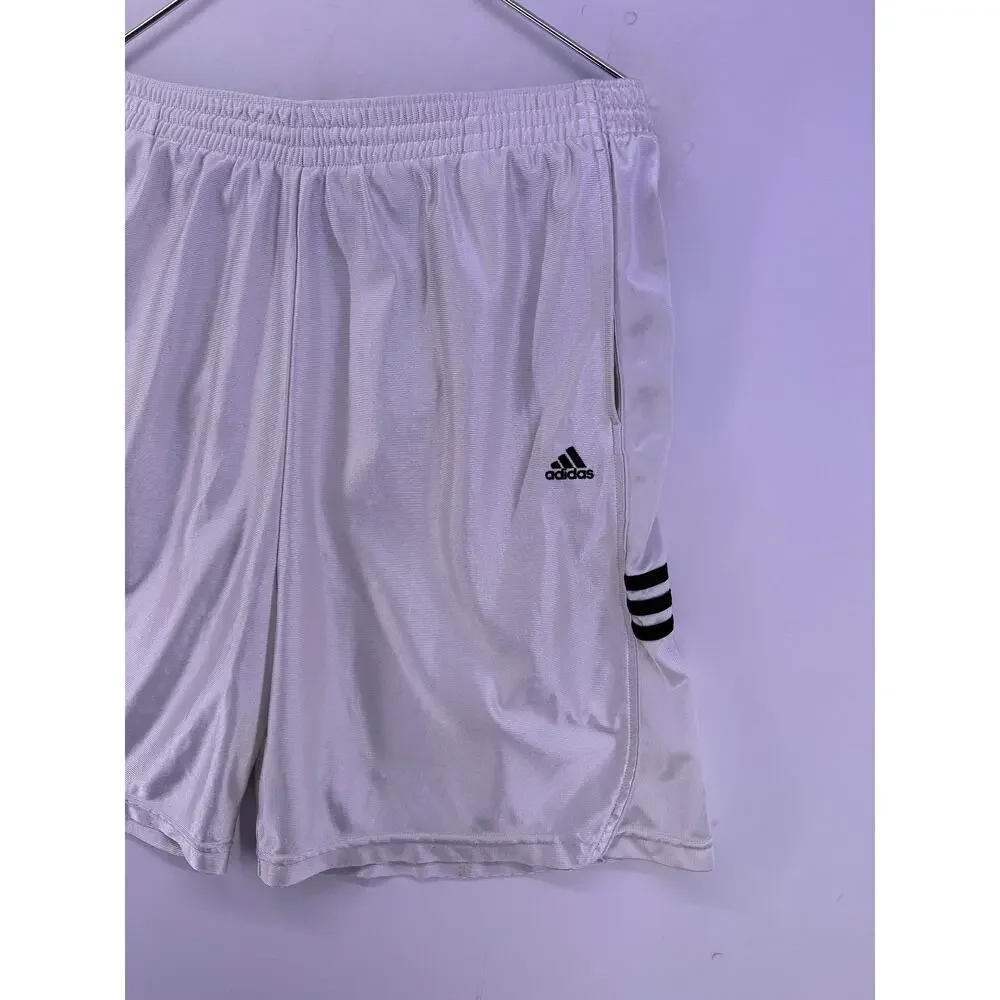 Vintage Adidas White and Black Shorts 2010 Tab Size XL